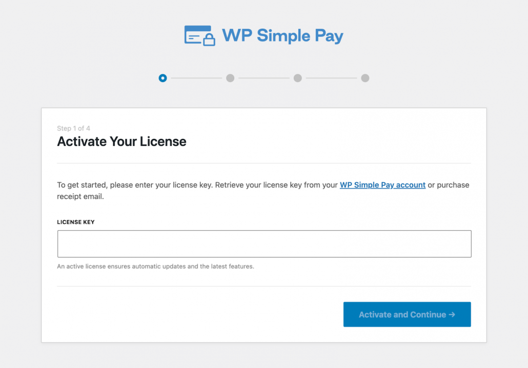 Activate Your License